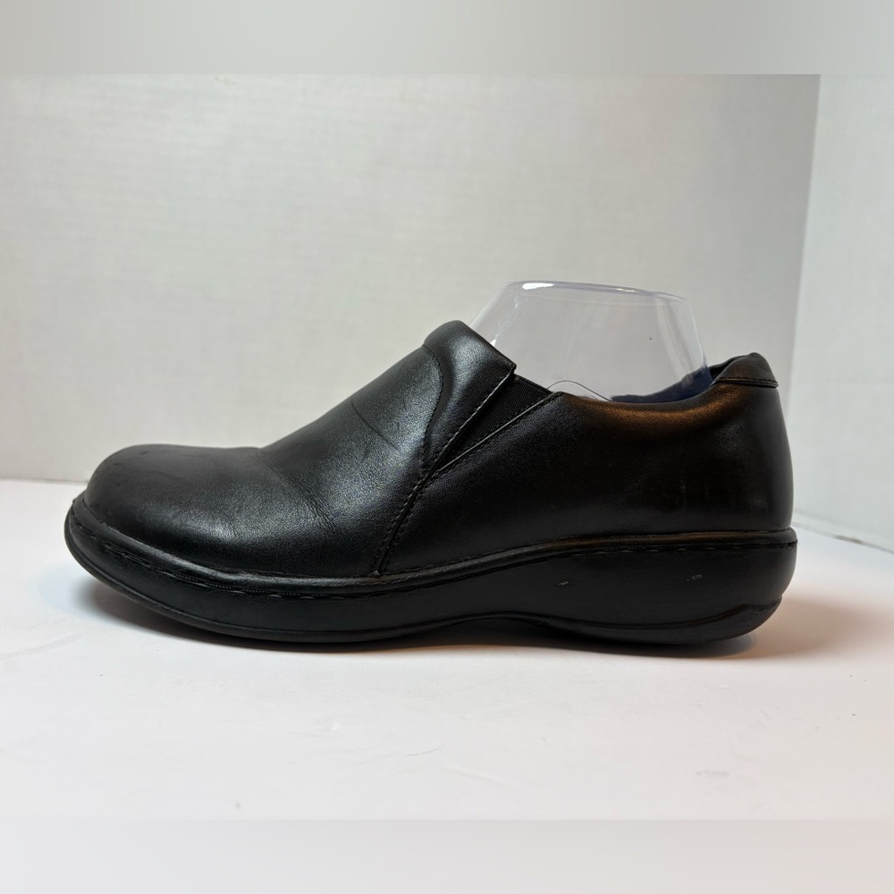 Spring Step Professional Beckham black leather loafers oil & skid resistant 8W - Picture 4 of 11